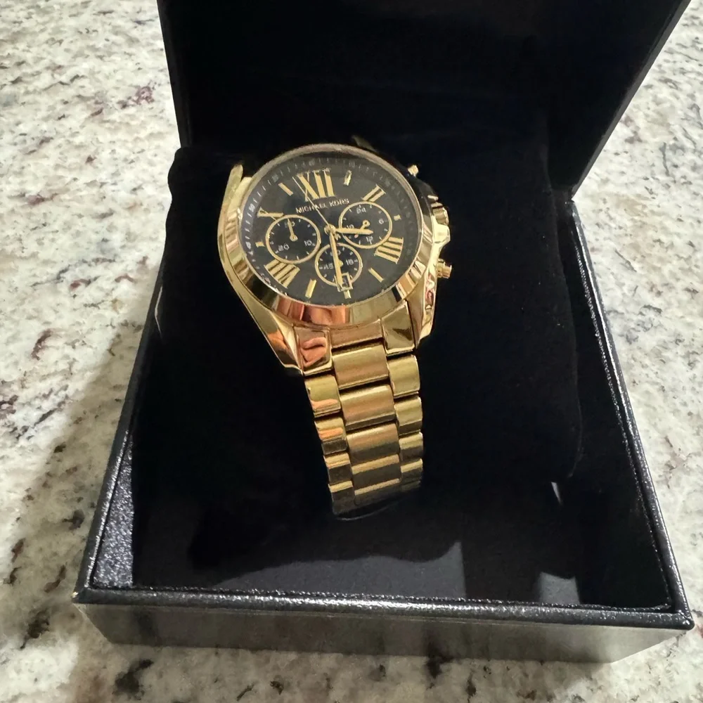 Michael Kors 45mm Bradshaw Watch EUC